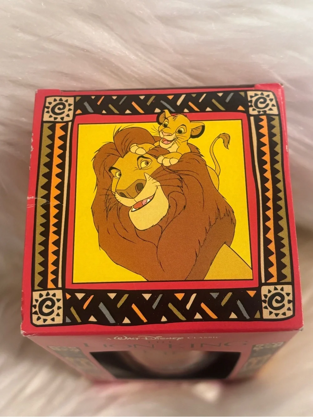 VINTAGE 1994 Burger King Collector Plastic Cup The Lion King Walt Disney